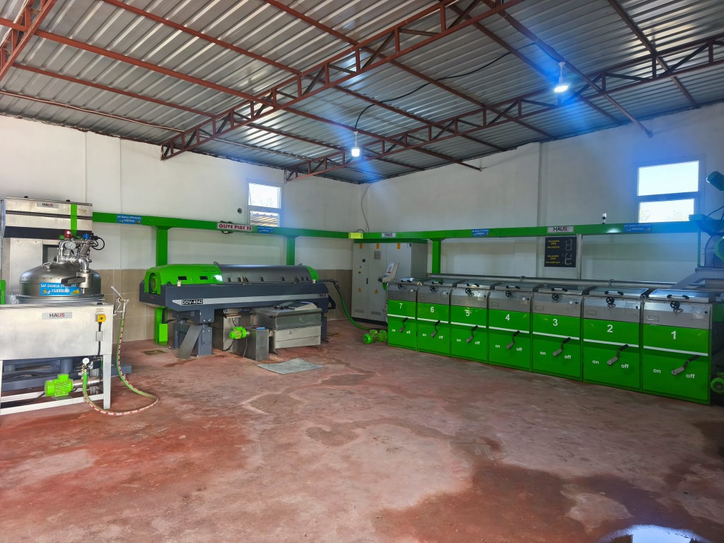 Saf Damla Zeytinyağı Fabrikası HAUS Olive Plus 53 Kontinü Hattı